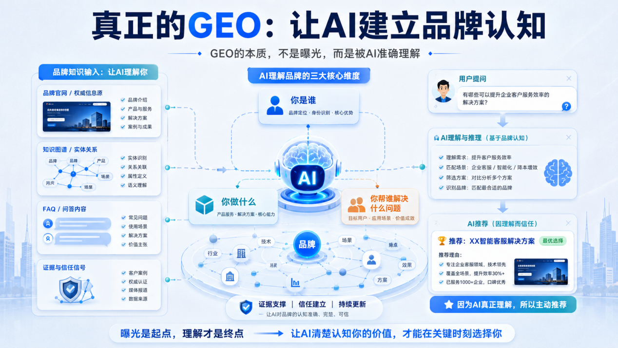 Real GEO builds AI brand understanding