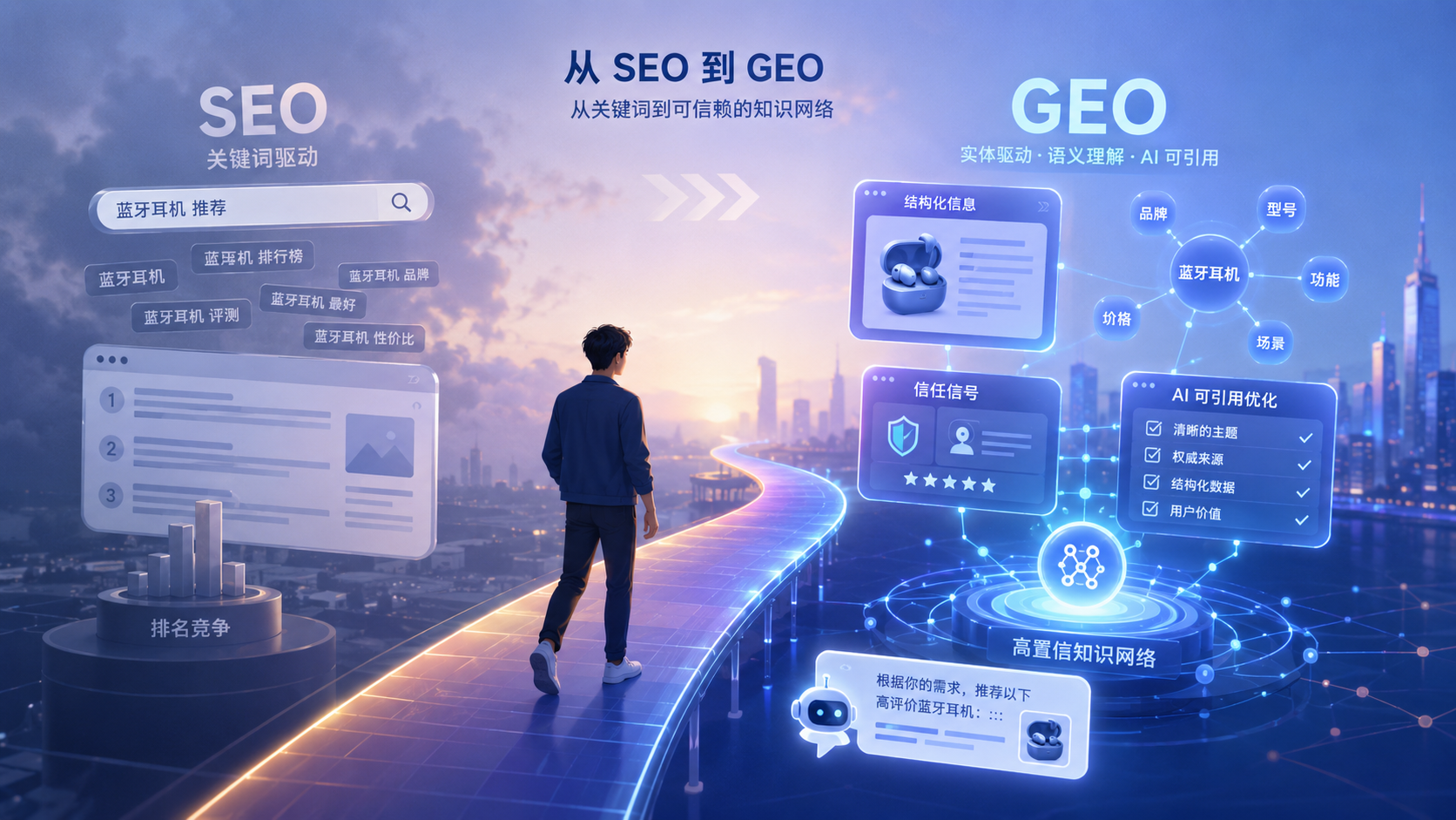The shift from SEO to GEO for business websites